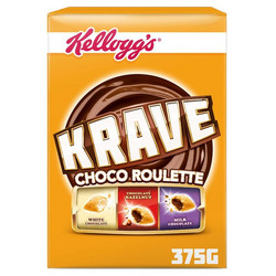 Продуктови Категории Шоколади  Kellogg's Krave зърнена закуска 375 гр.